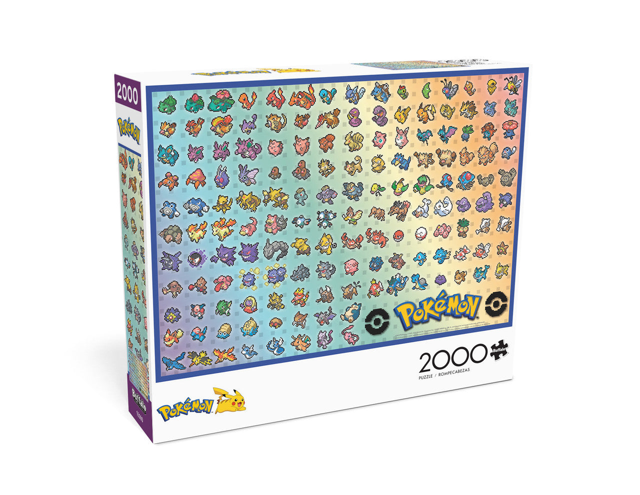 buffalo-games-pokemon-retro-pixel-chart-puzzle-2000-teile-pixel image 3