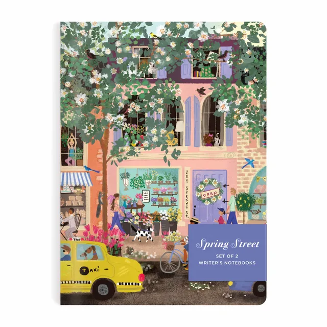 galison-spring-street-notizbuch-set-joy-laforme-liniert-2er image 1