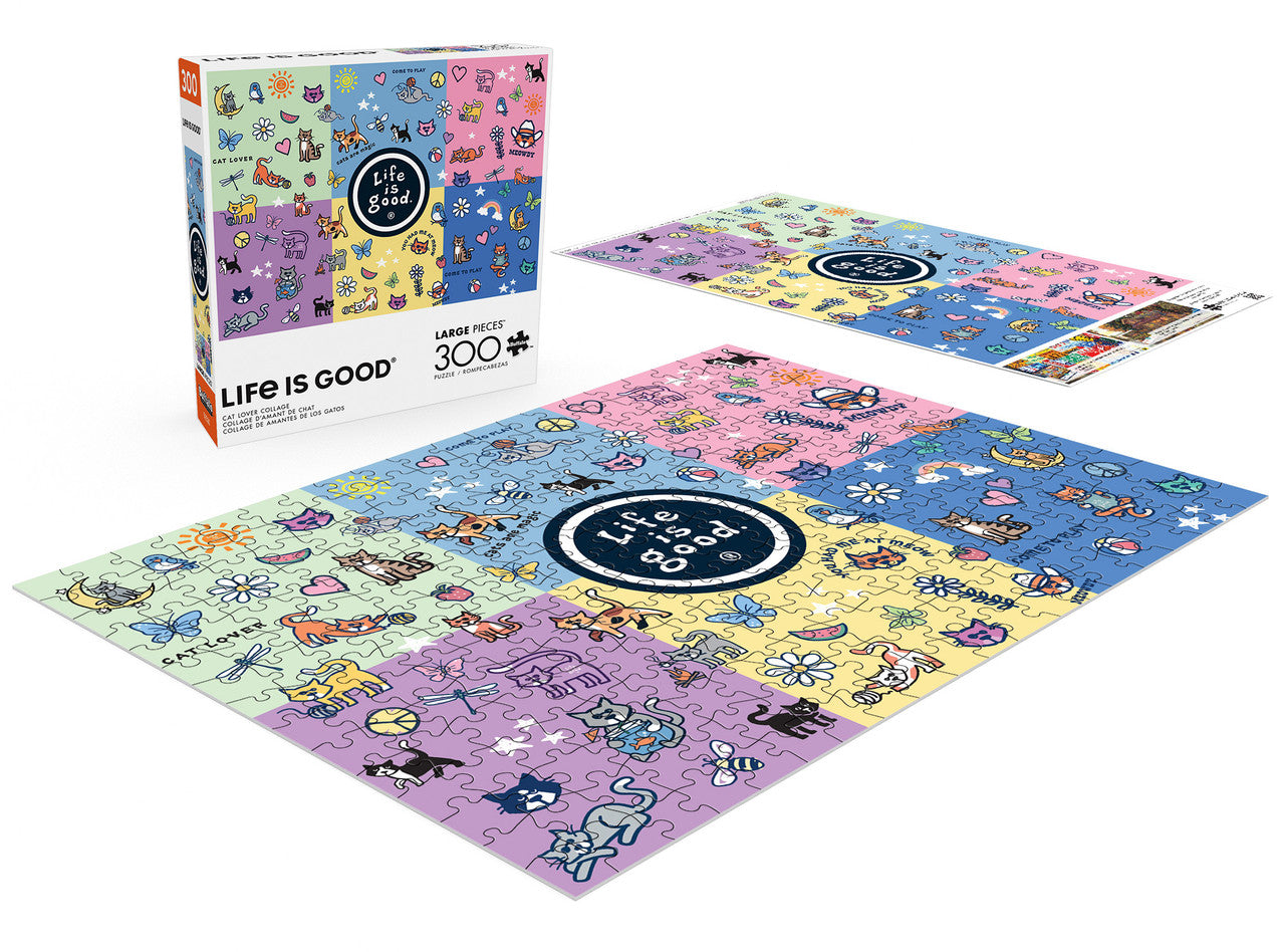 buffalo-games-life-is-good-cat-lover-collage-puzzle-300-teile-xxl image 3