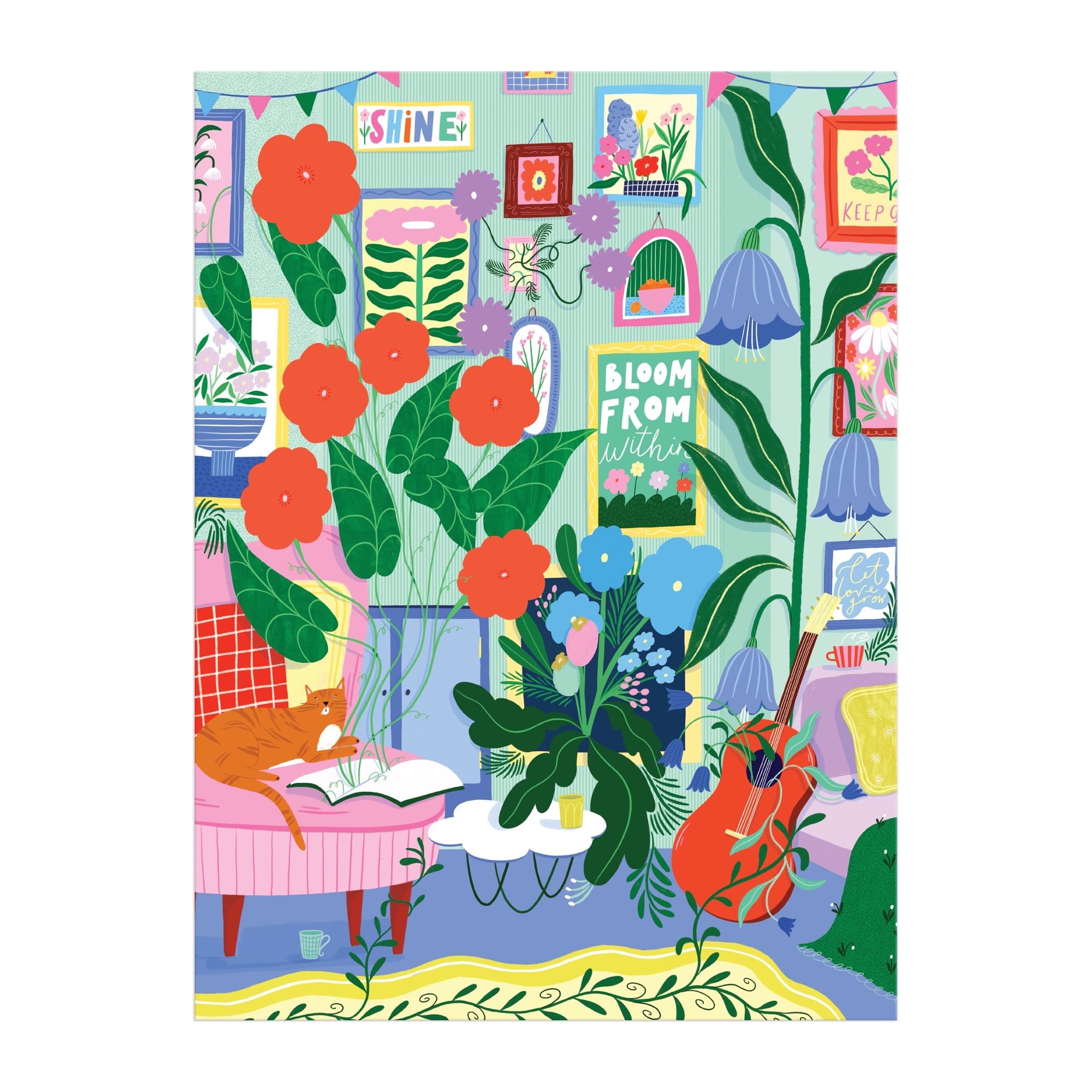 galison-room-to-bloom-puzzle-1000-teile-botanik-50x68-cm image 5