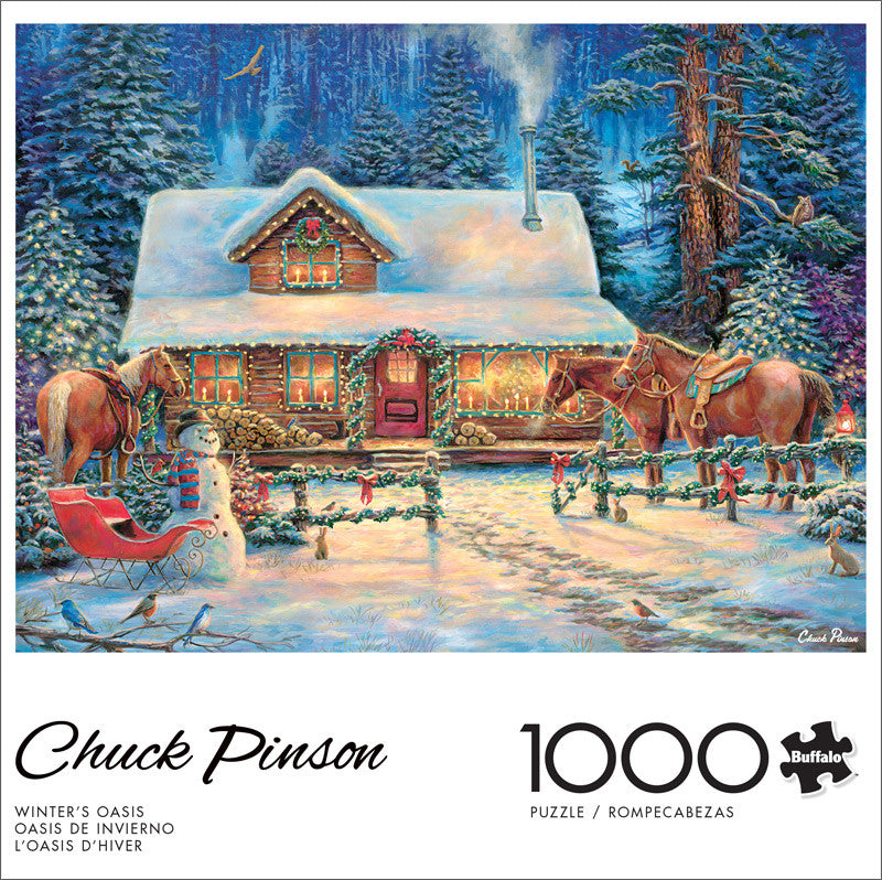 buffalo-games-winter-s-oasis-1000-teile-puzzle-winter image 2