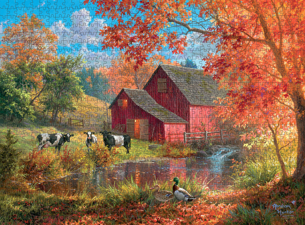 buffalo-games-life-on-the-farm-1000-teile-puzzle-bauernhof image 1