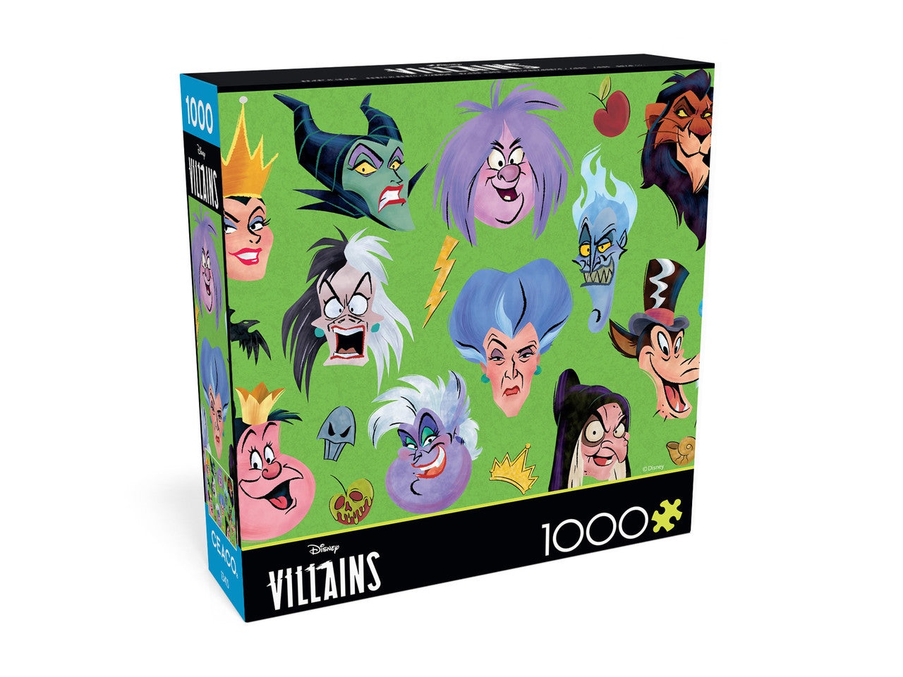 buffalo-games-disney-villains-collage-faces-puzzle-1000-teile image 4