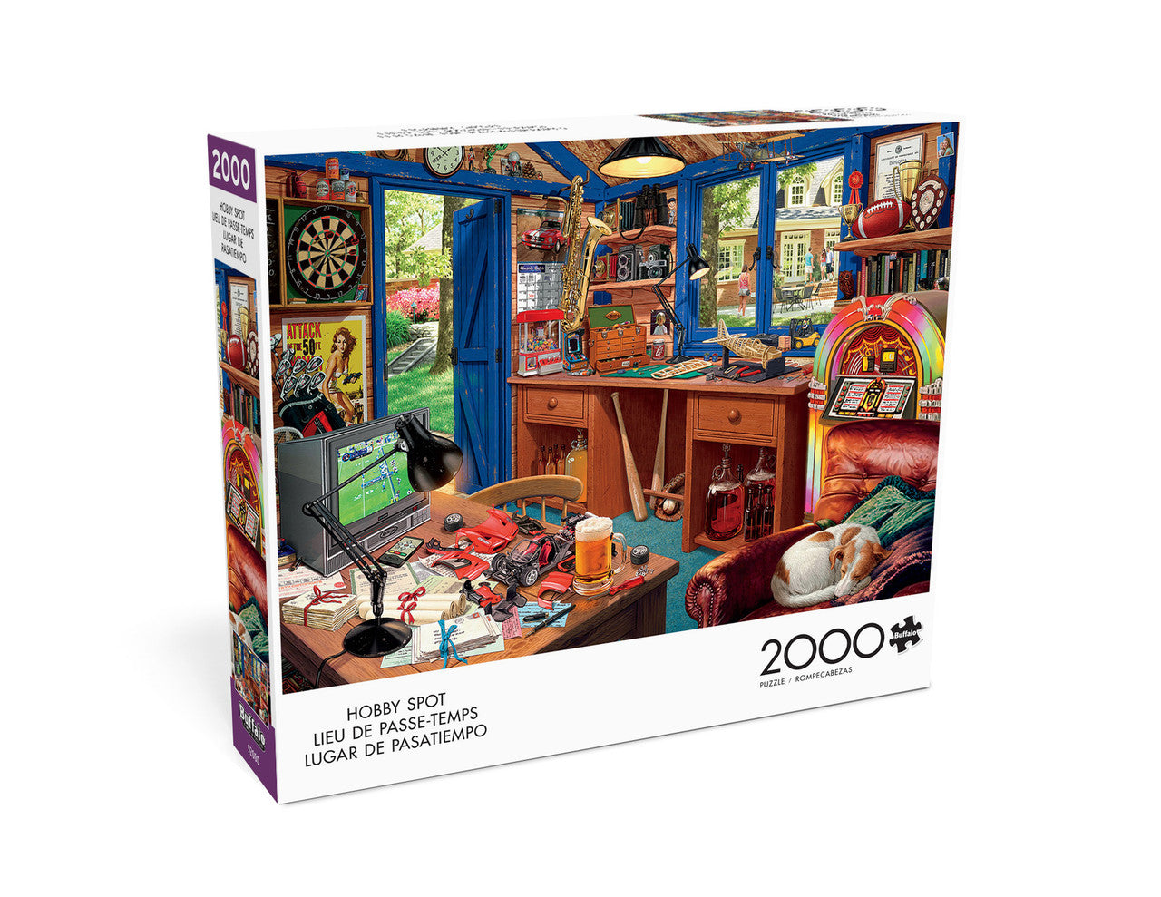 buffalo-games-hobby-spot-2000-teile-puzzle-schuppen-motiv image 2