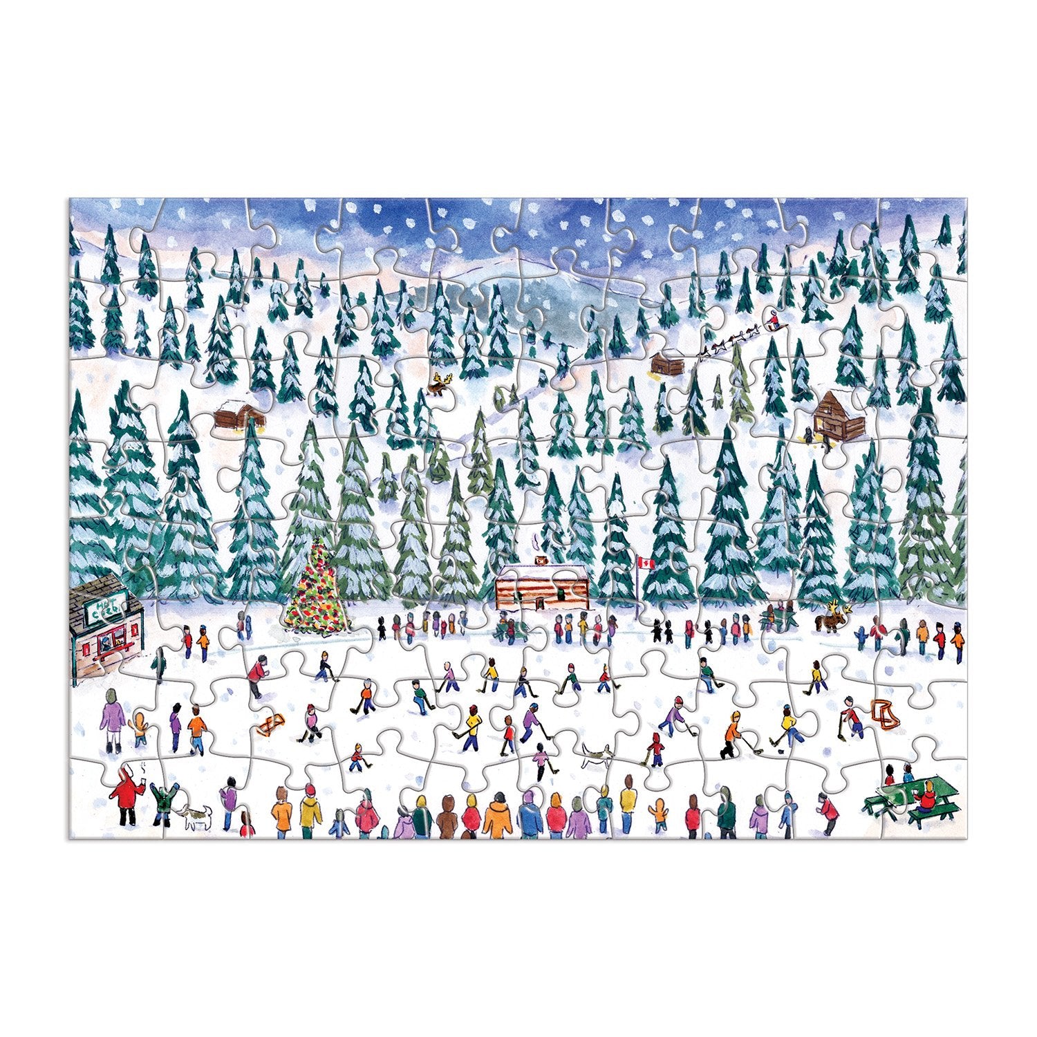 galison-storrings-12-days-of-christmas-adventskalender-puzzle image 4