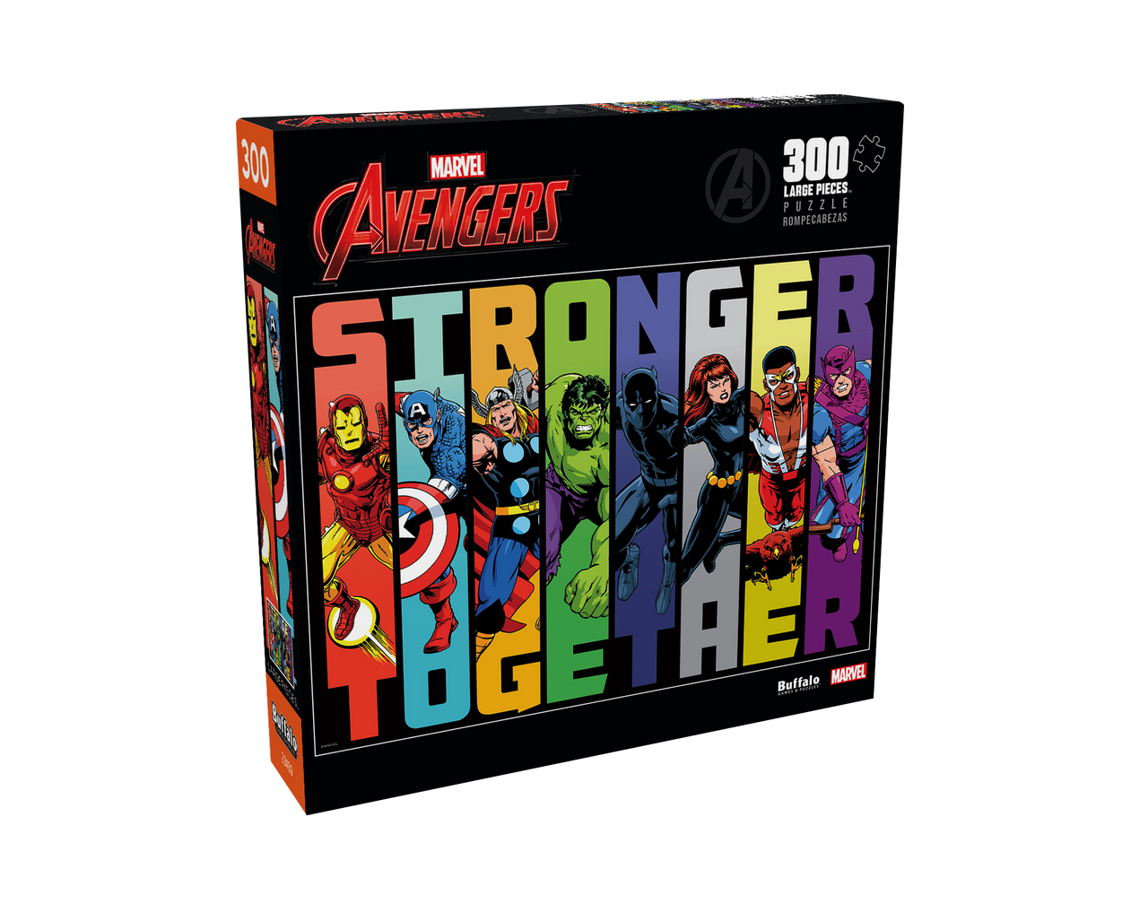 buffalo-games-marvel-stronger-together-300-teile-puzzle-xl image 3