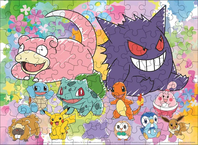 buffalo-games-pokemon-canvas-art-100-teile-puzzle-kinder-pikachu image 1