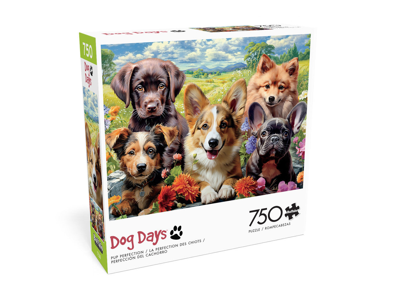buffalo-games-dog-days-pup-perfection-750-teile-puzzle-hunde image 3