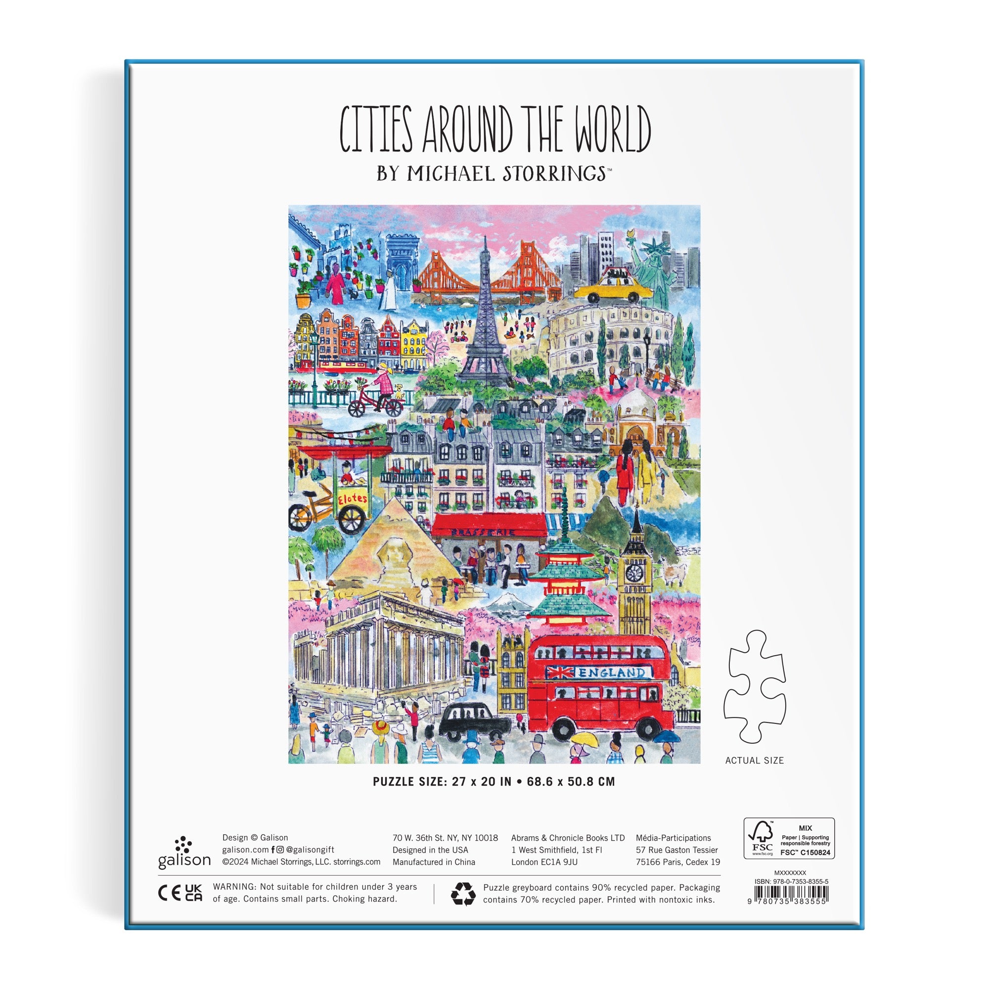 galison-storrings-cities-around-the-world-1000-teile-puzzle image 6