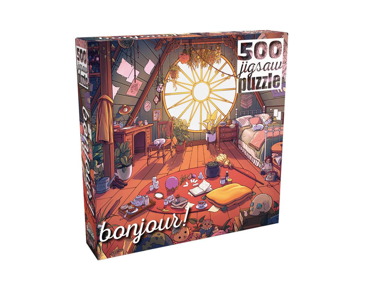 buffalo-games-bonjour-messy-room-puzzle-500-teile-hexe image 4
