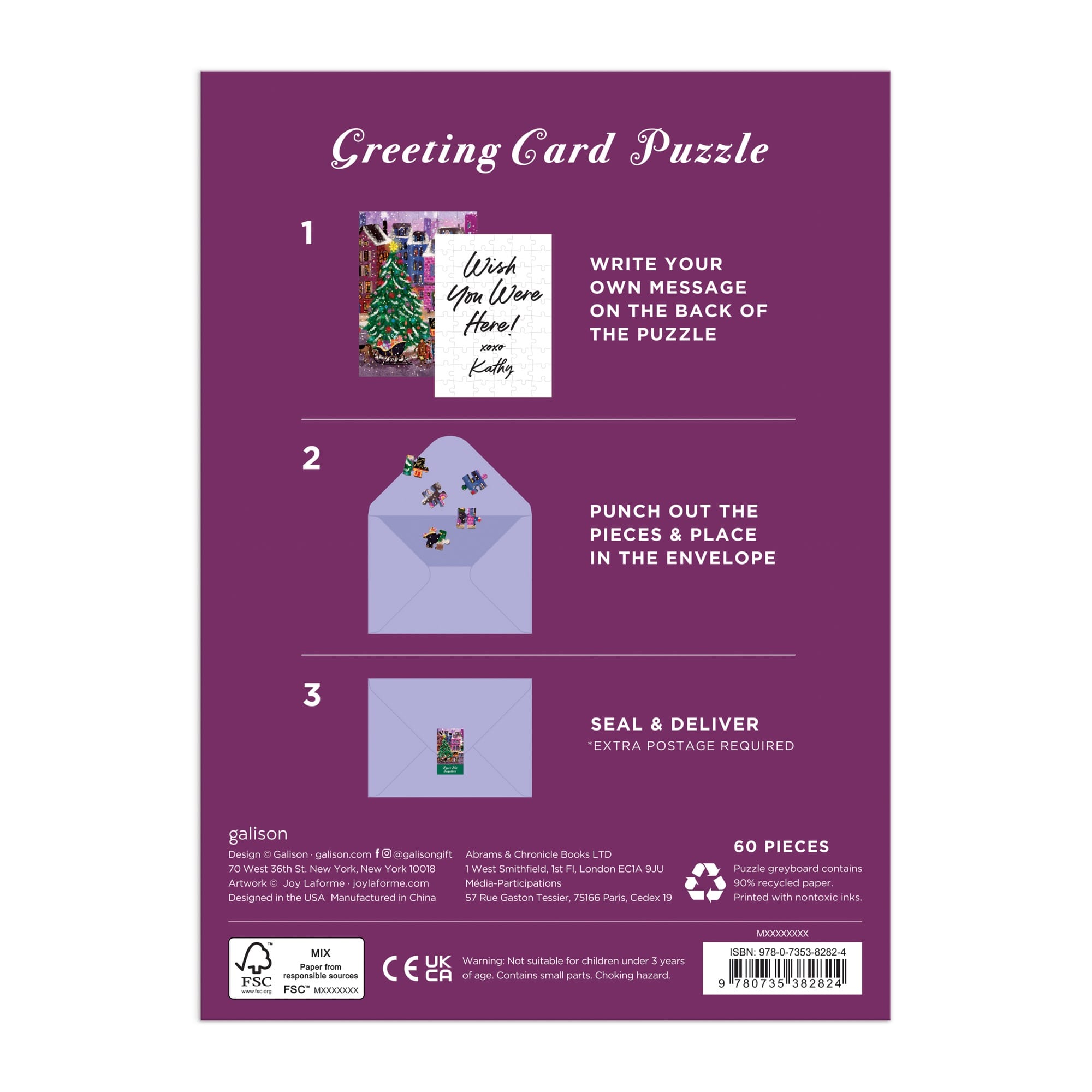 galison-joy-laforme-christmas-puzzle-karte-60-teile image 6