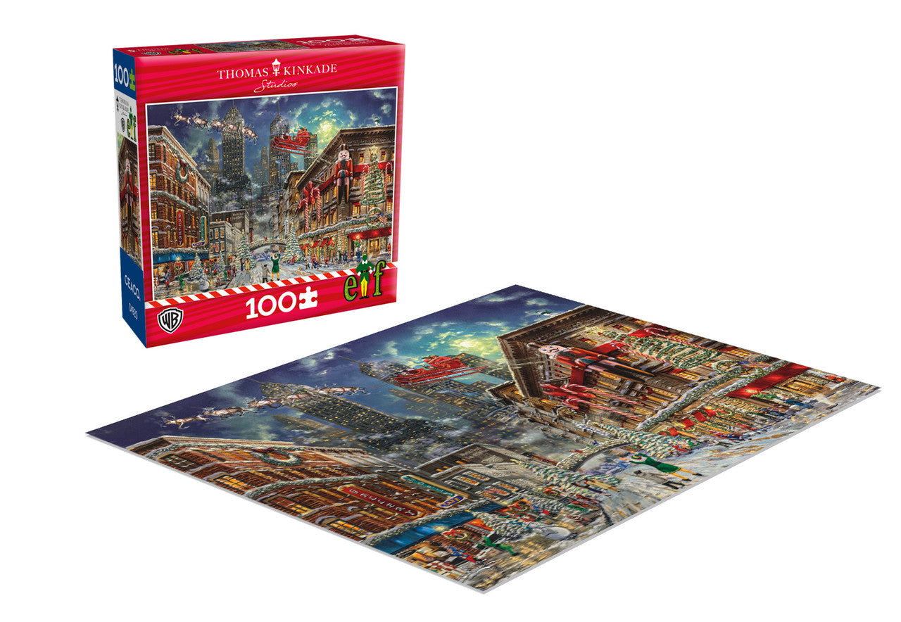 ceaco-thomas-kinkade-elf-v2-100-teile-puzzle-weihnachten image 3