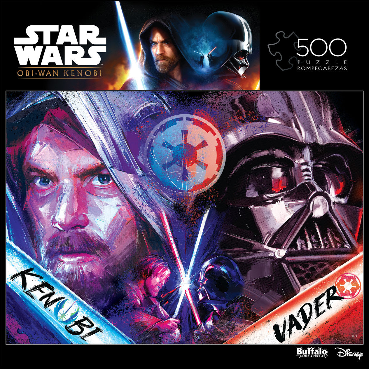 buffalo-games-star-wars-kenobi-vs-vader-500-teile-puzzle-film image 3
