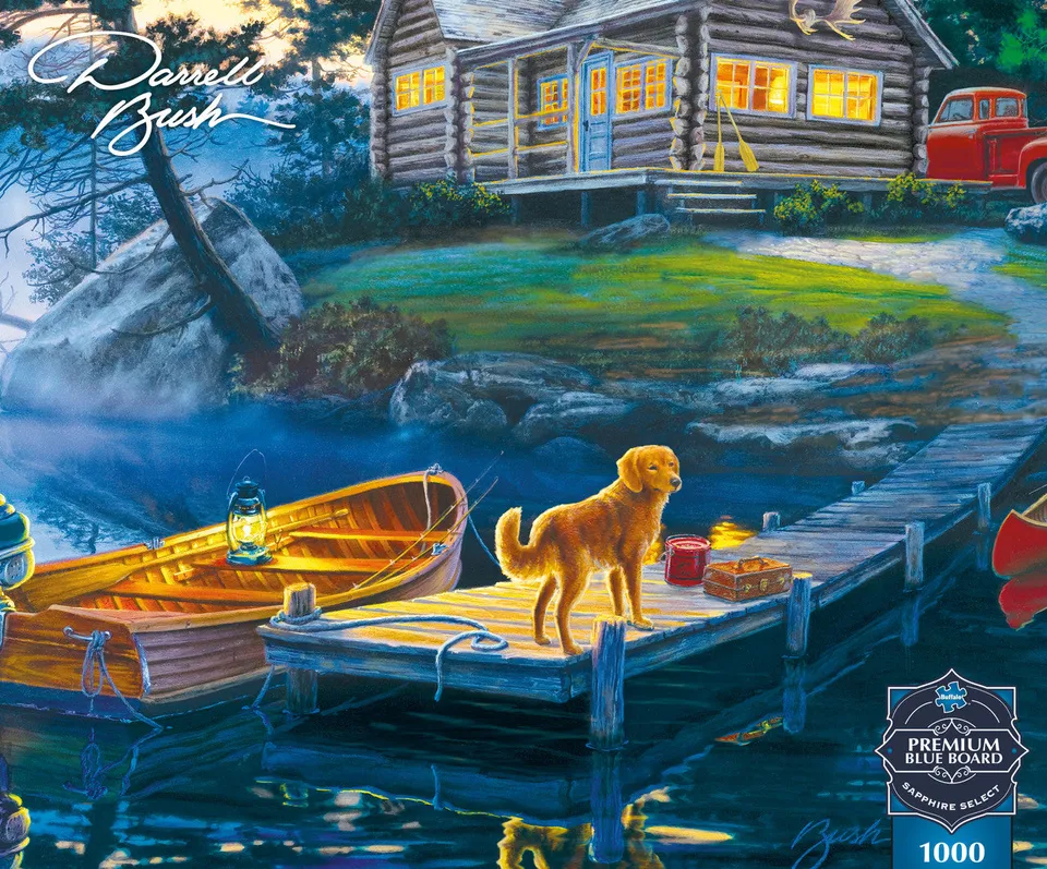 buffalo-games-bush-silent-shores-puzzle-1000-teile-see image 1