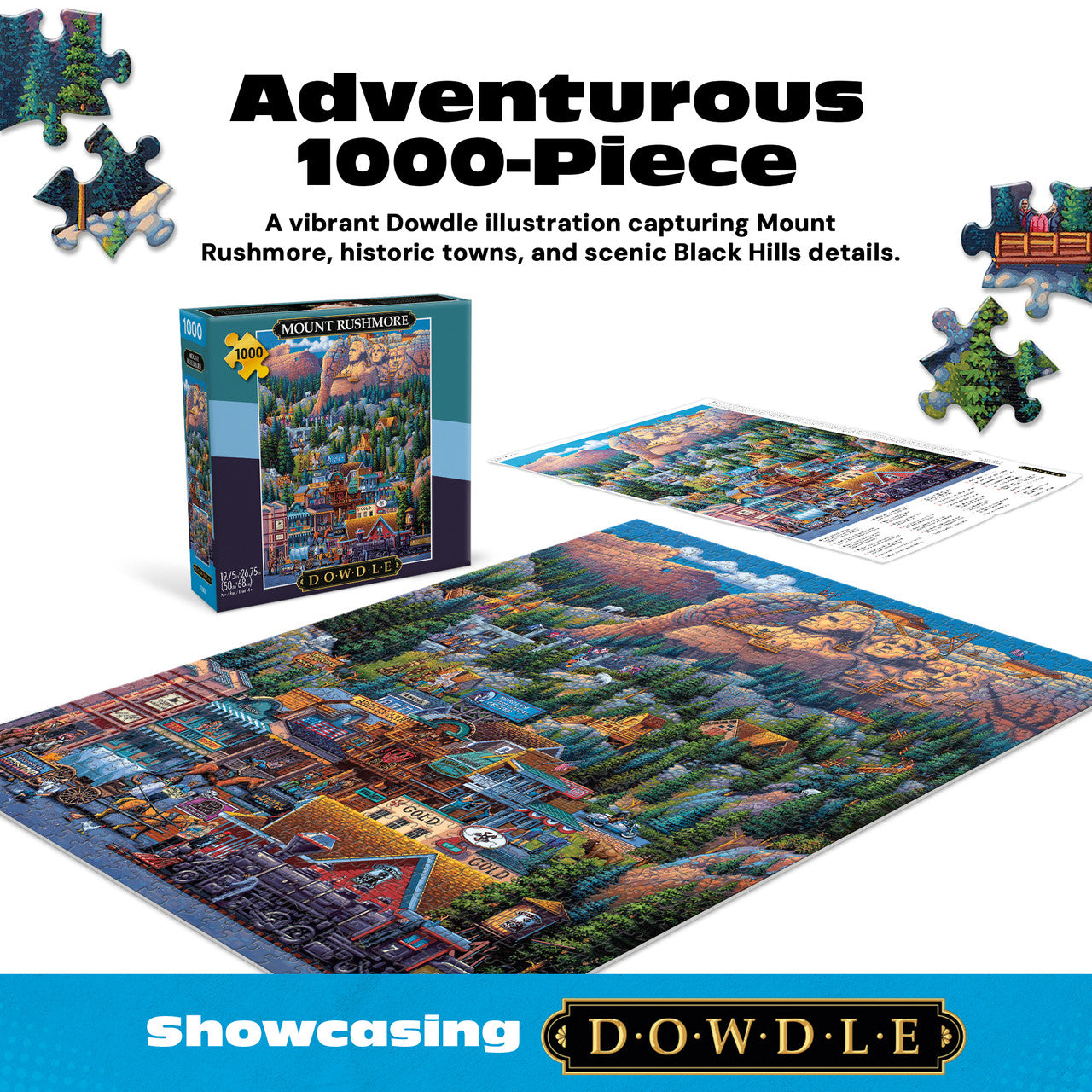 buffalo-games-dowdle-mount-rushmore-puzzle-1000-teile image 4