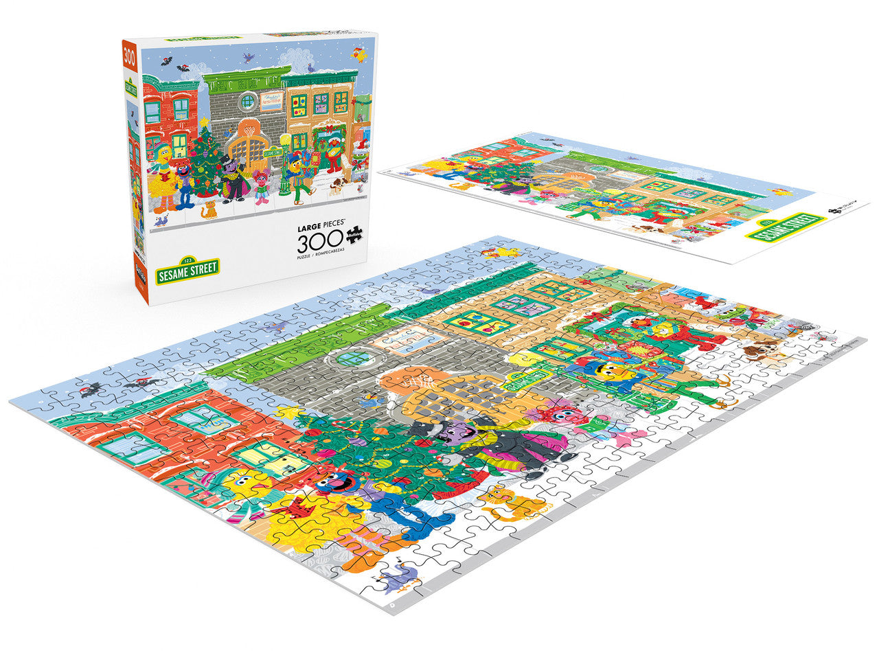buffalo-games-sesame-street-carolers-puzzle-300-teile-weihnacht image 4