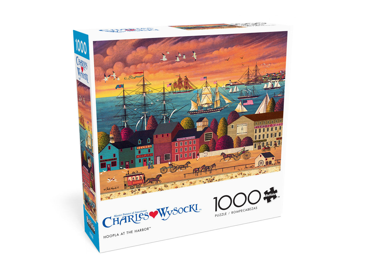 buffalo-games-hoopla-at-the-harbor-puzzle-1000-teile-hafenmotiv image 3