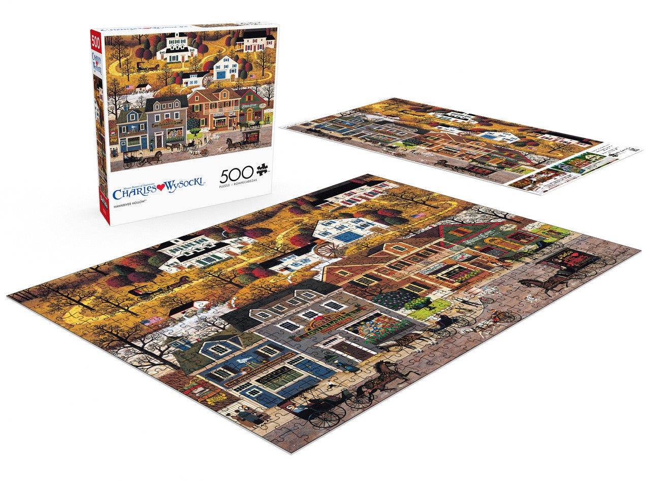 buffalo-games-charles-wysocki-hawk-river-hollow-puzzle-500teile image 3