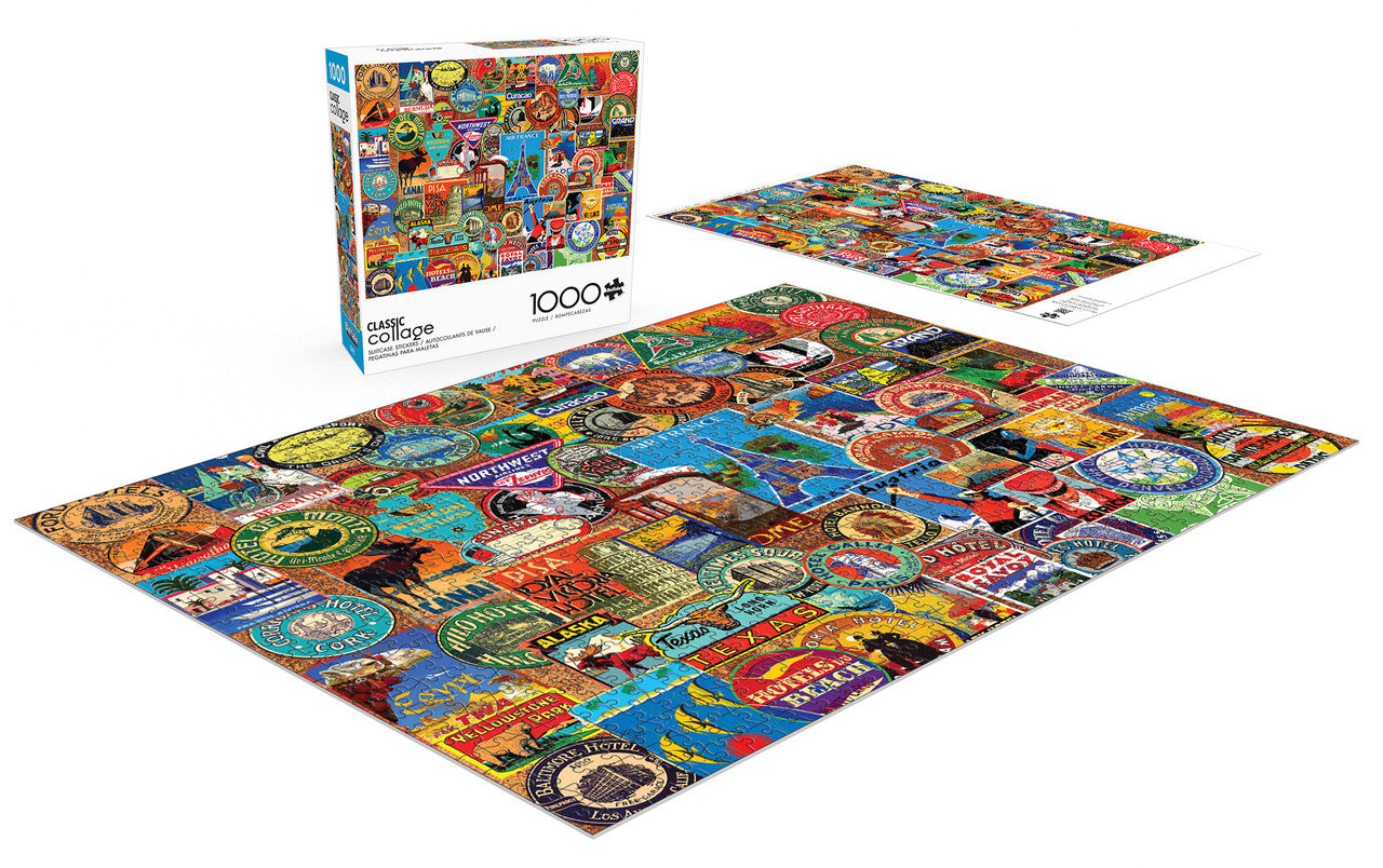 buffalo-games-suitcase-stickers-puzzle-1000-teile-collage image 2