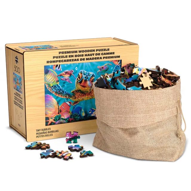 buffalo-games-tiny-bubbles-500-teile-holzpuzzle-meer image 1