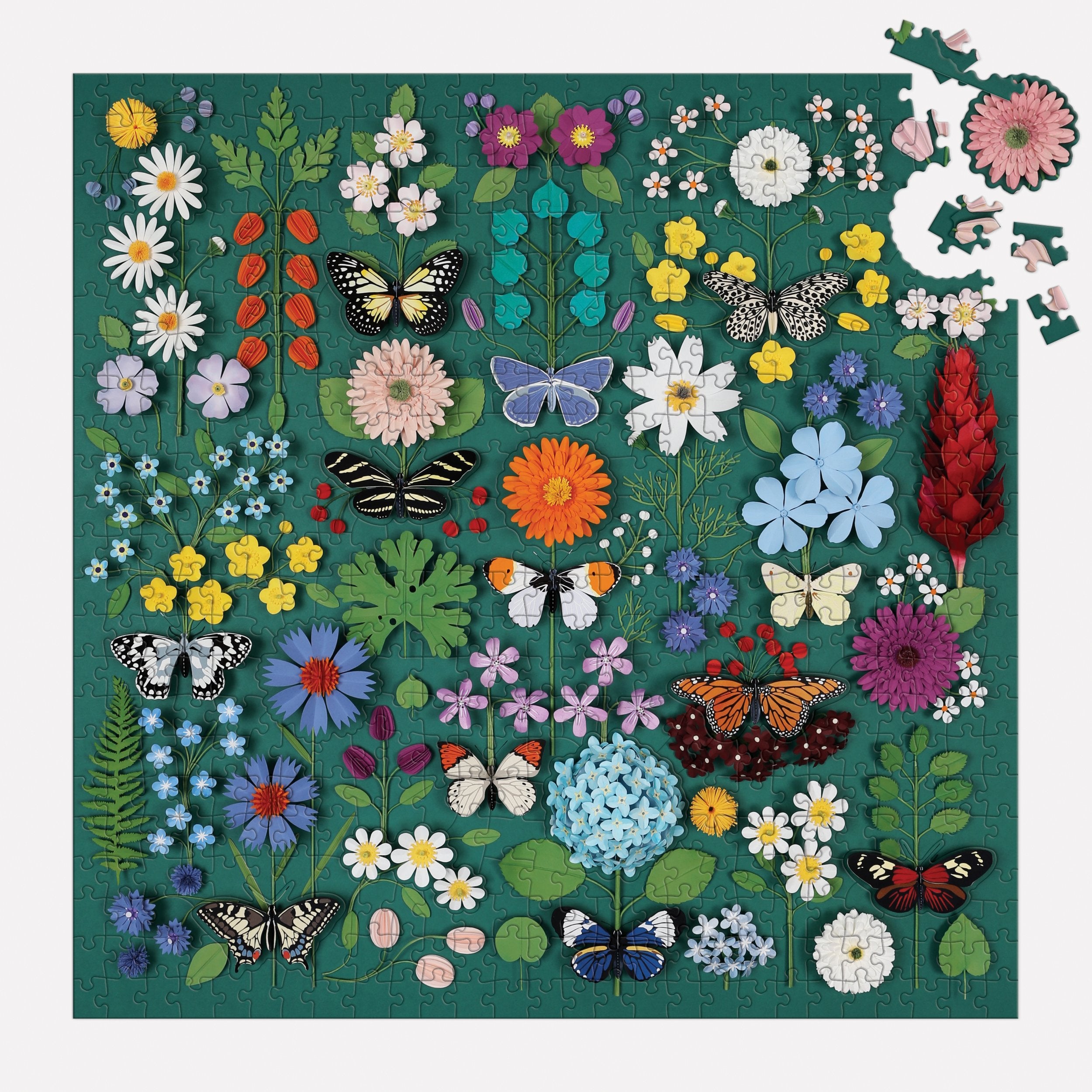 galison-butterfly-botanica-puzzle-500-teile-schmetterling image 4