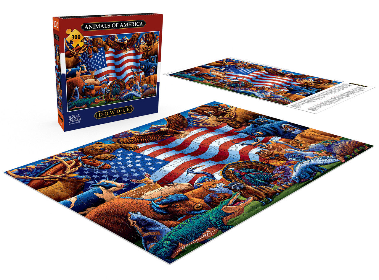 buffalo-games-eric-dowdle-animals-of-america-puzzle-300-teile-xxl image 3