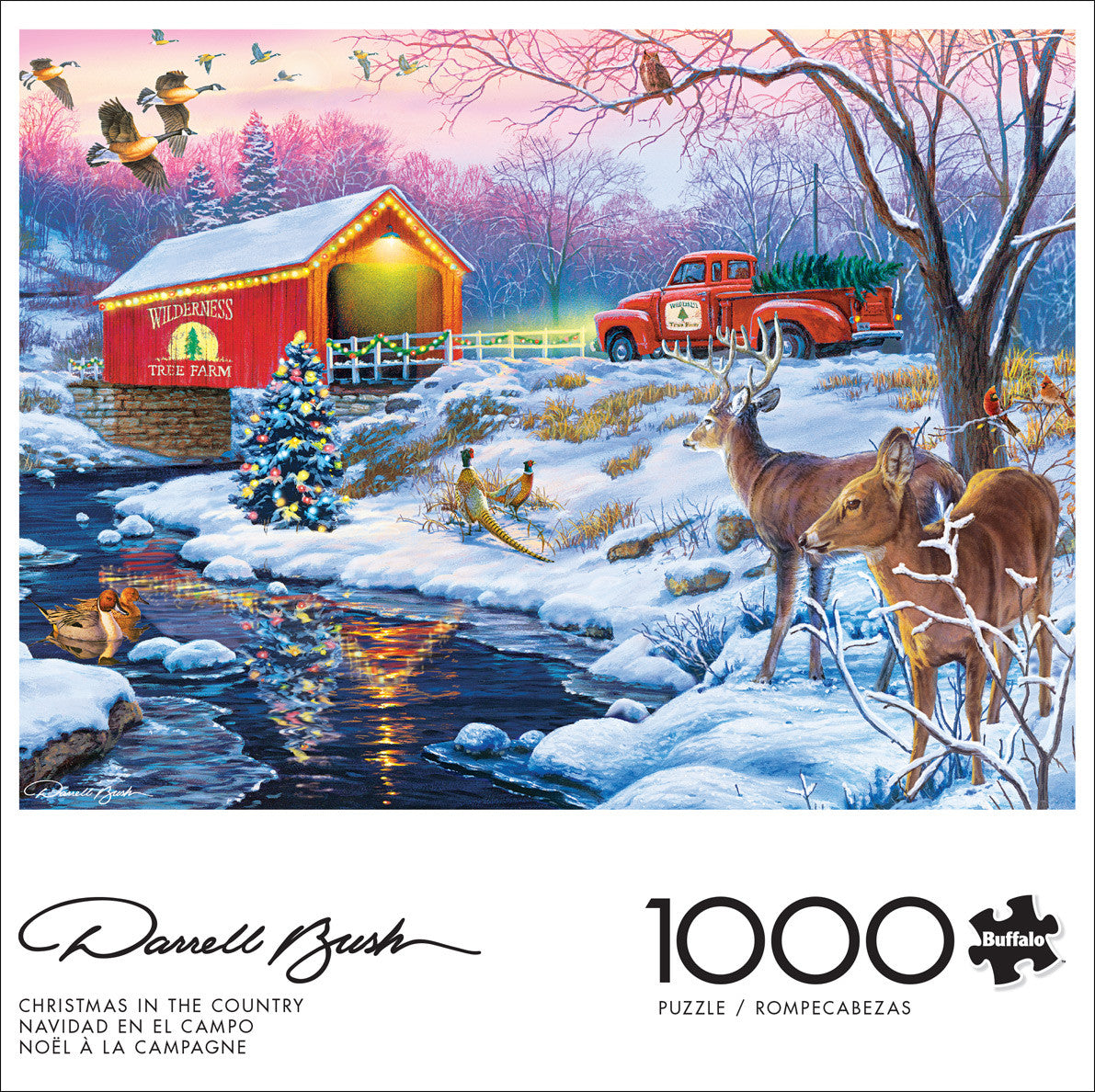 buffalo-games-darrell-bush-christmas-country-1000-teile-puzzle image 2