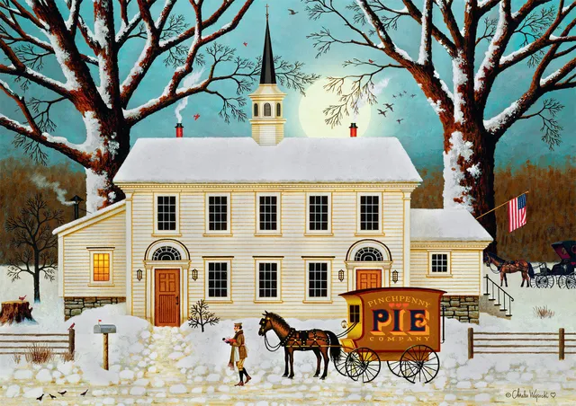 buffalo-games-a-pie-for-the-parson-300-teile-puzzle image 1