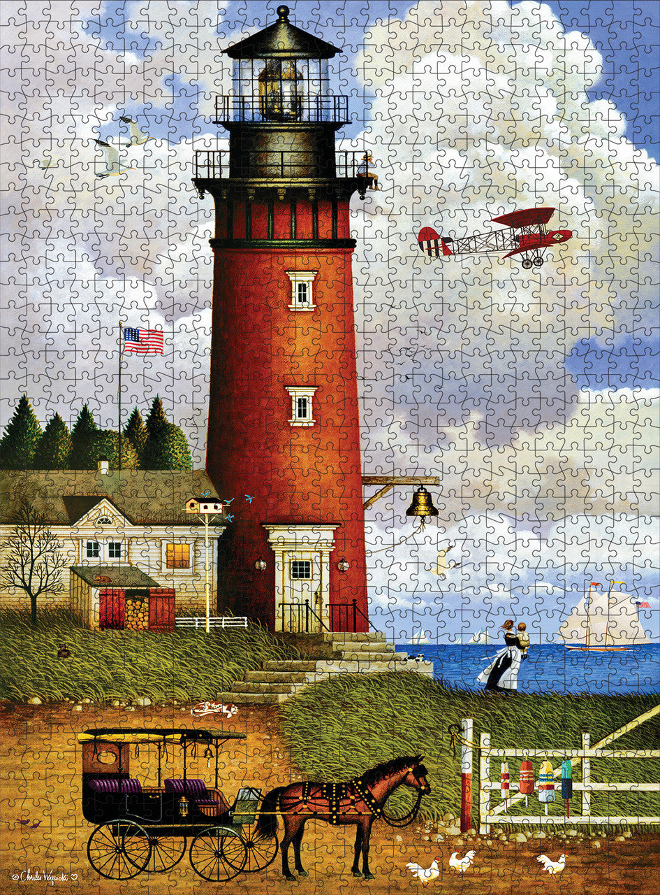 buffalo-games-wysocki-daddy-s-coming-home-1000-teile-puzzle image 1