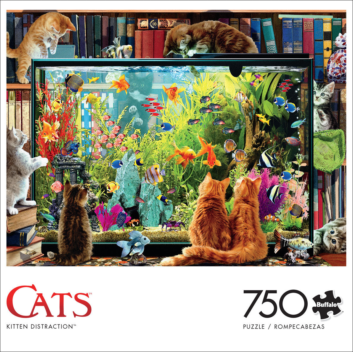 buffalo-games-kitten-distraction-750-teile-puzzle-katzen image 2