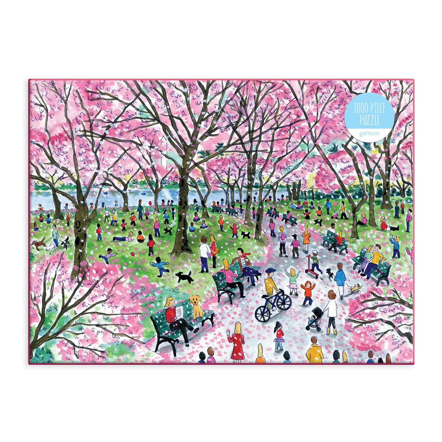 galison-michael-storrings-cherry-blossoms-puzzle-1000-teile image 2