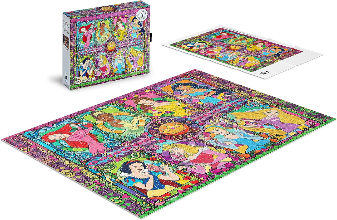 buffalo-games-stained-glass-princess-puzzle-1000-teile-disney image 4