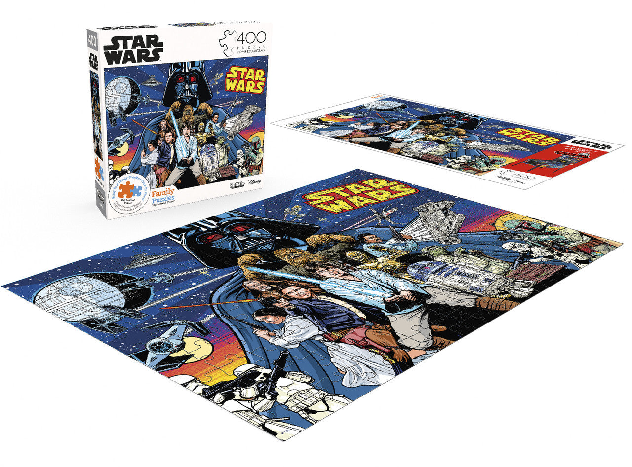 buffalo-games-star-wars-comic-pinball-400-teile-familienpuzzle image 5