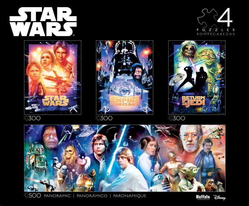 buffalo-games-star-wars-collectors-edition-4-in-1-puzzle-1400-teile-set image 1