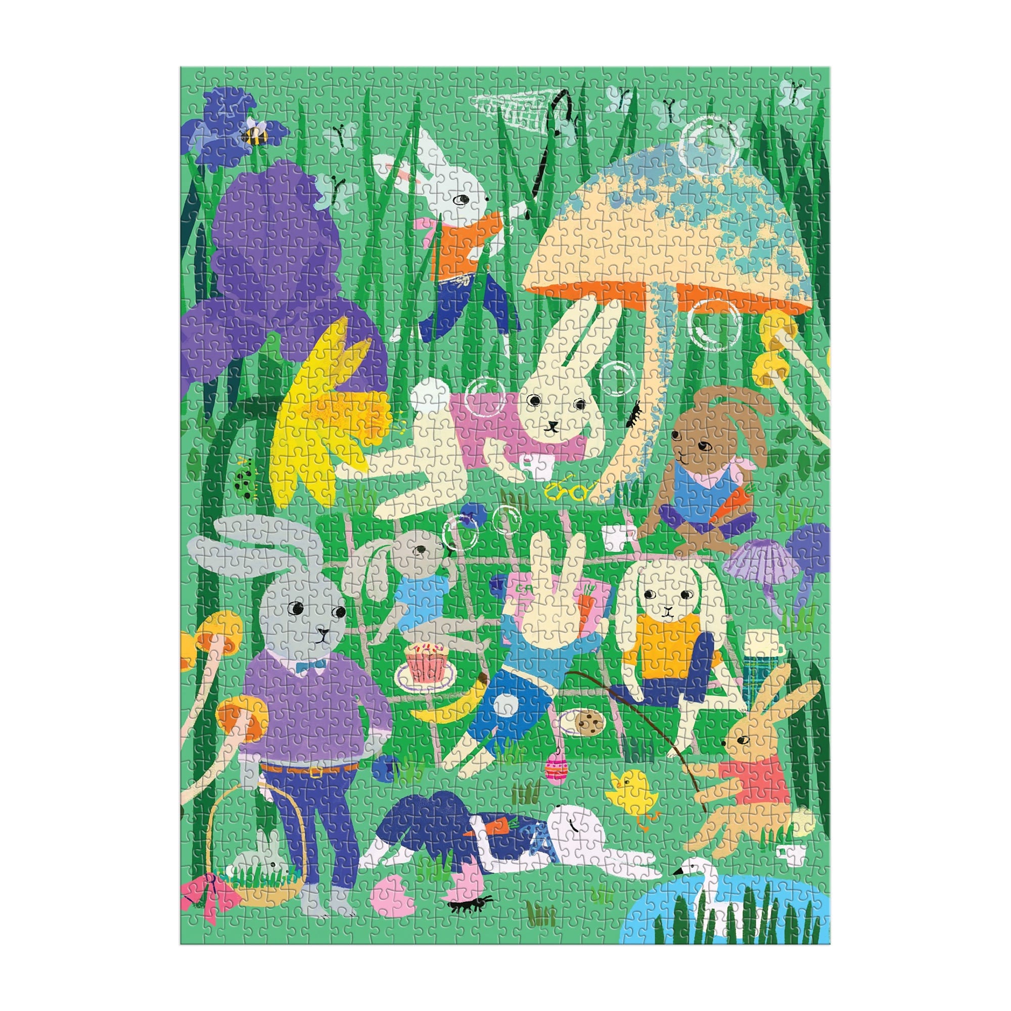 galison-bunny-daydream-puzzle-1000-teile-hase image 3