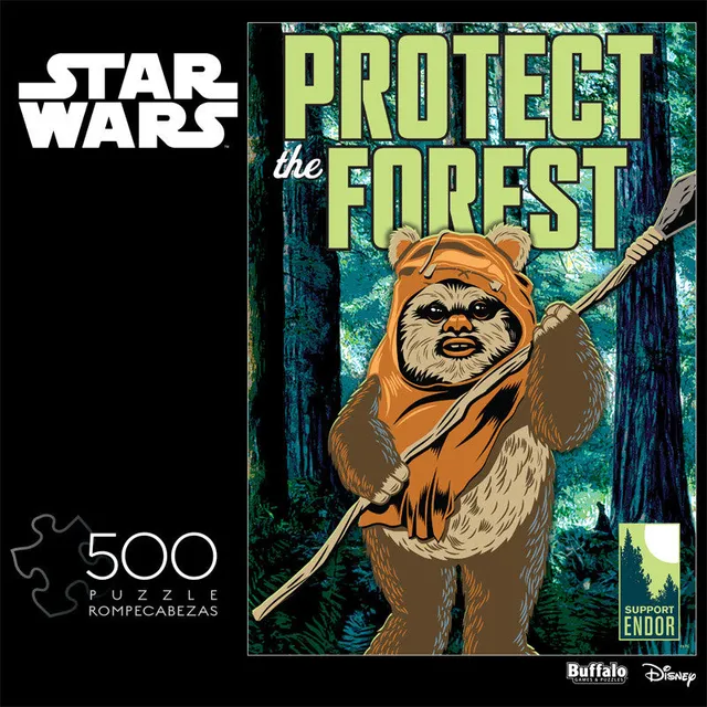 buffalo-games-star-wars-protect-the-forest-500-puzzle-ewok image 1