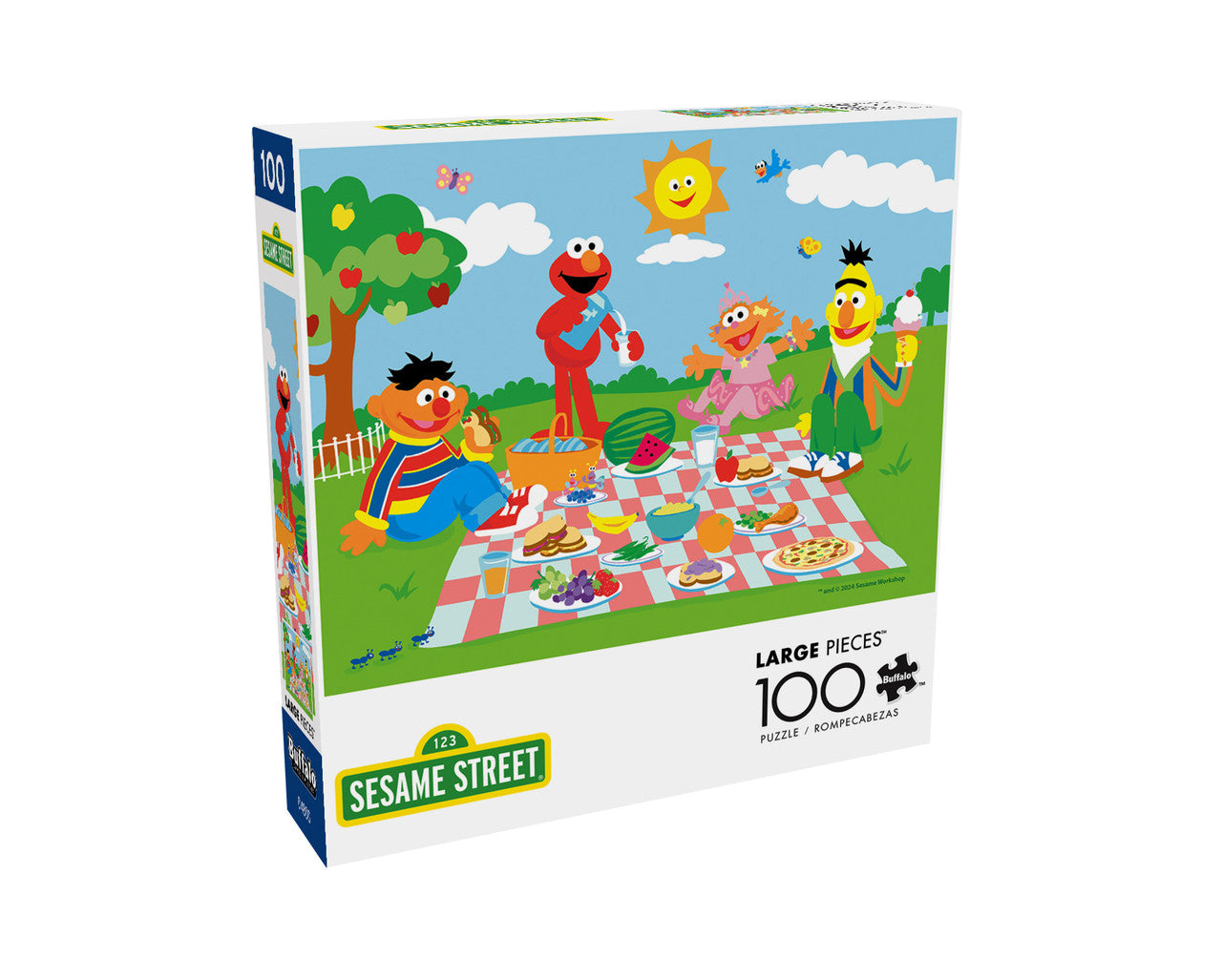 buffalo-games-sunny-day-sesamstra-e-puzzle-100-teile-kinder image 3