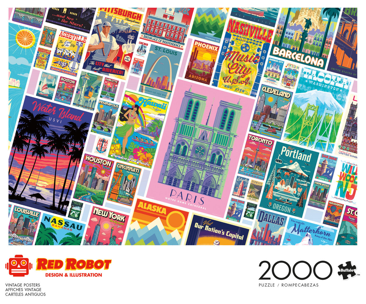 buffalo-games-vintage-posters-2000-teile-puzzle image 3