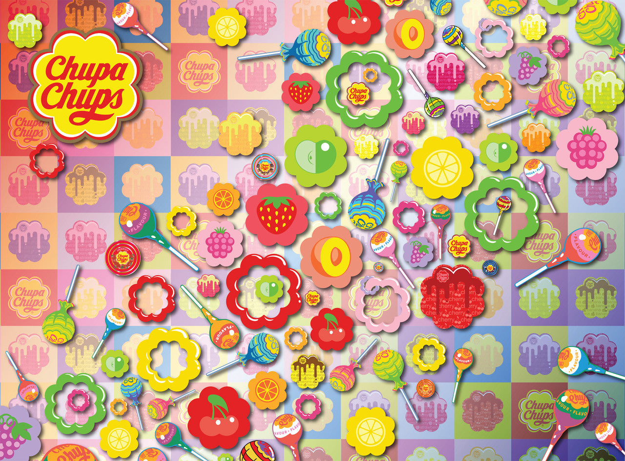 buffalo-games-chupa-chups-collage-puzzle-1000-teile-lollis image 1