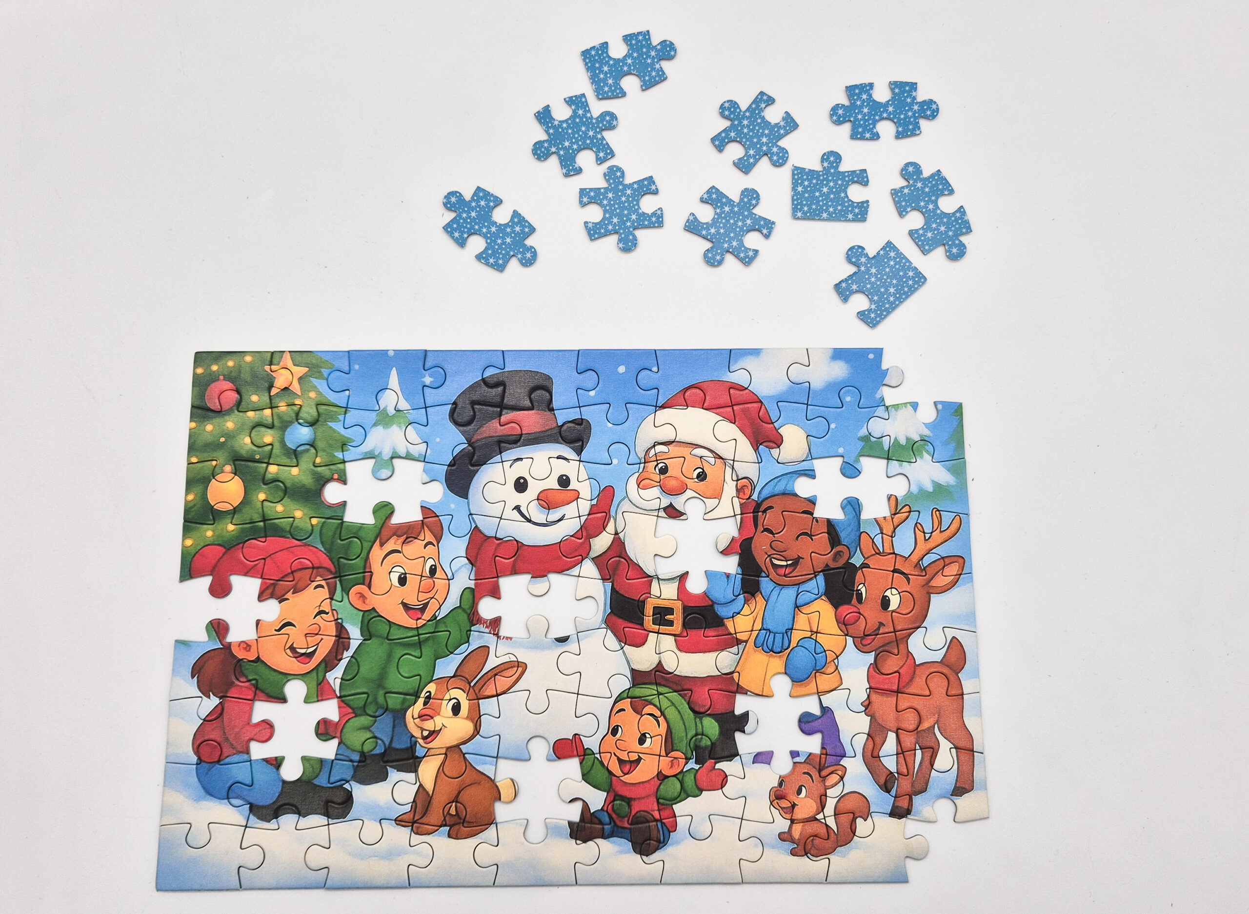multigra-ba-wanek-i-przyjaciele-puzzle-90-teile-weihnachten-fsc image 8