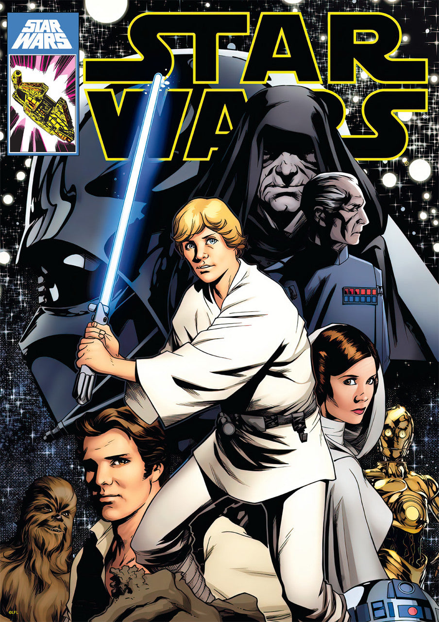buffalo-games-star-wars-skywalker-puzzle-300-teile-comic image 1