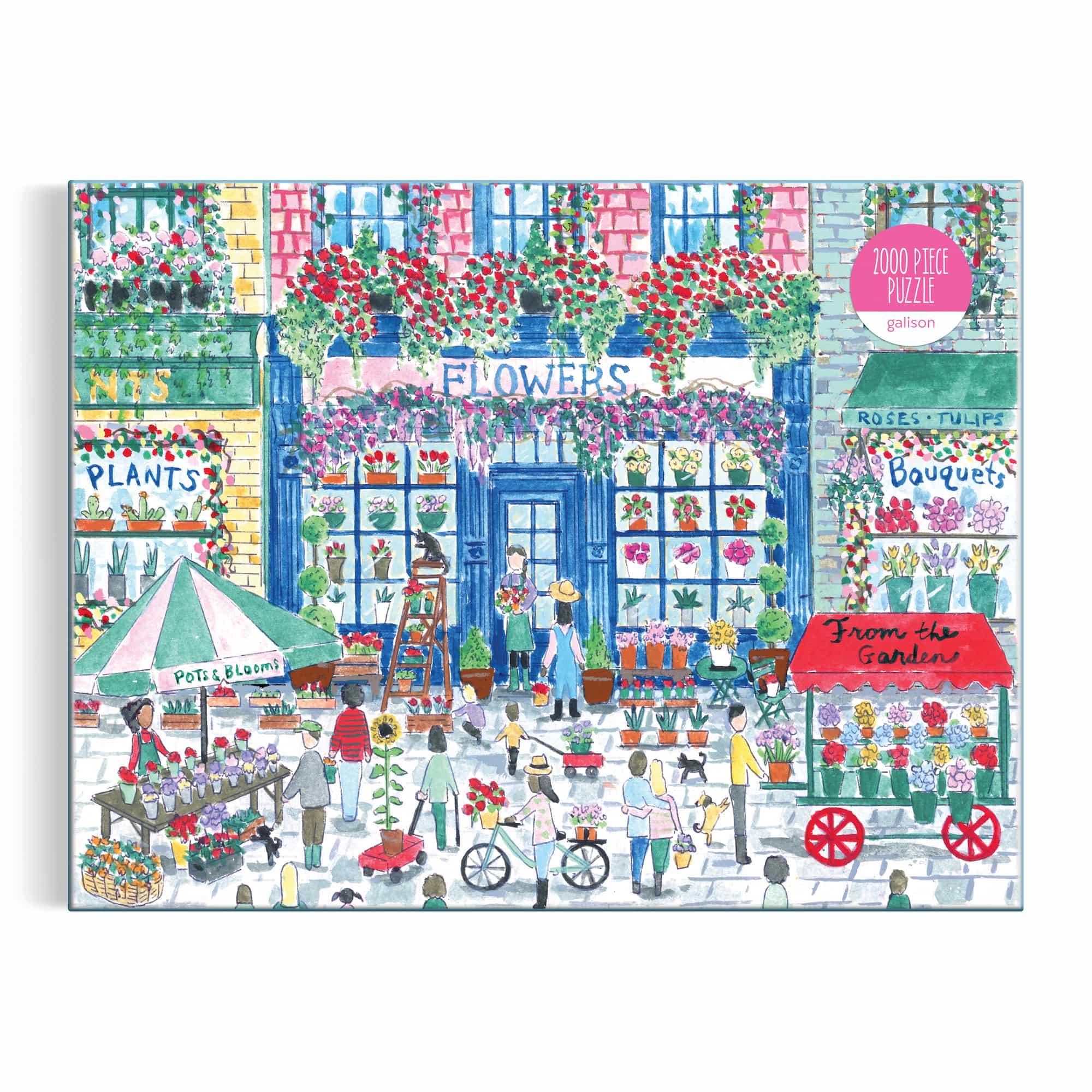 galison-michael-storrings-market-in-bloom-puzzle-2000-teile-markt image 2