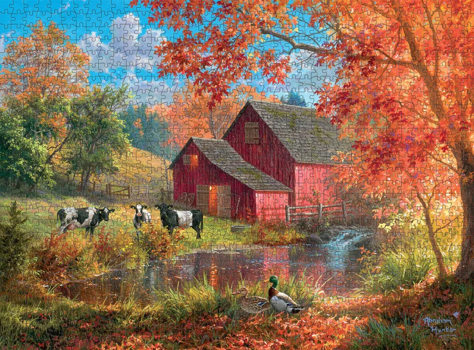 buffalo-games-life-on-the-farm-1000-teile-puzzle-bauernhof image 1