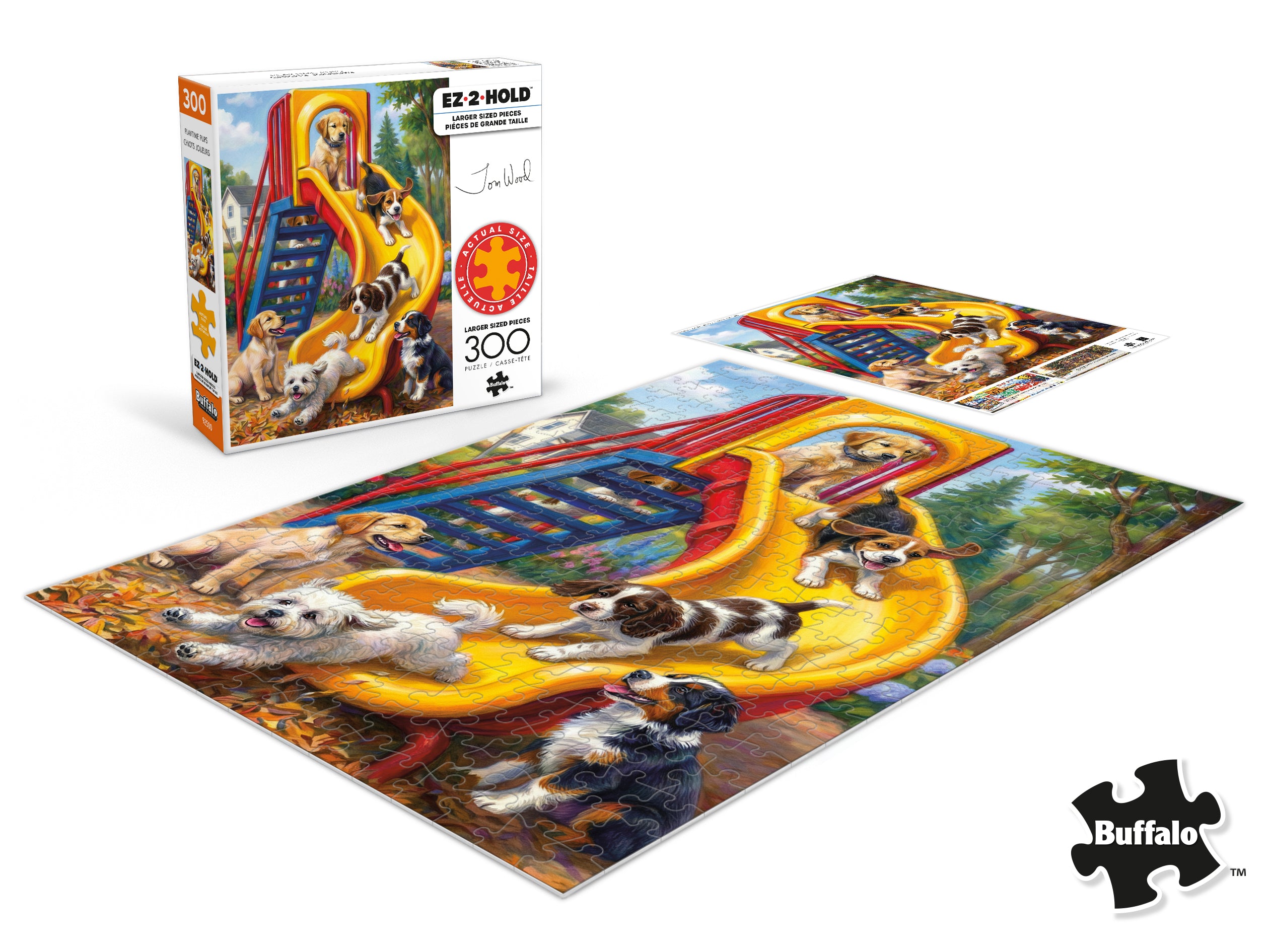 buffalo-games-playtime-pups-300-teile-puzzle-hunde-large-piece image 8
