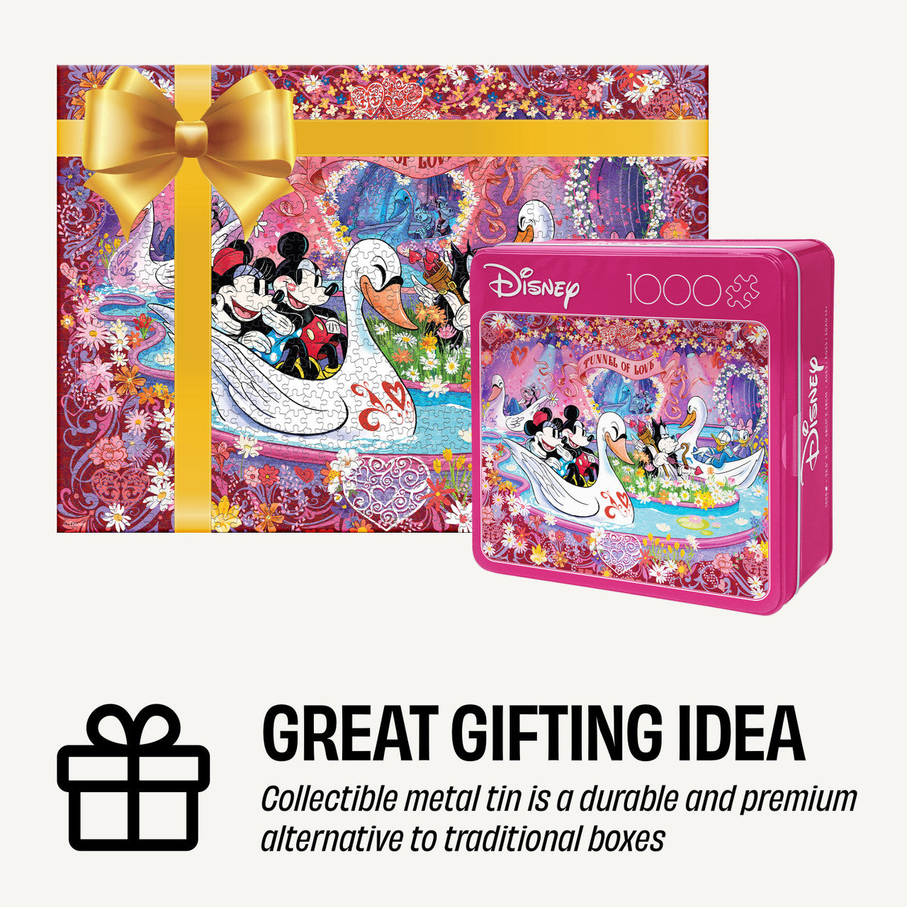 buffalo-games-disney-tunnel-of-love-puzzle-1000-teile-tin image 2