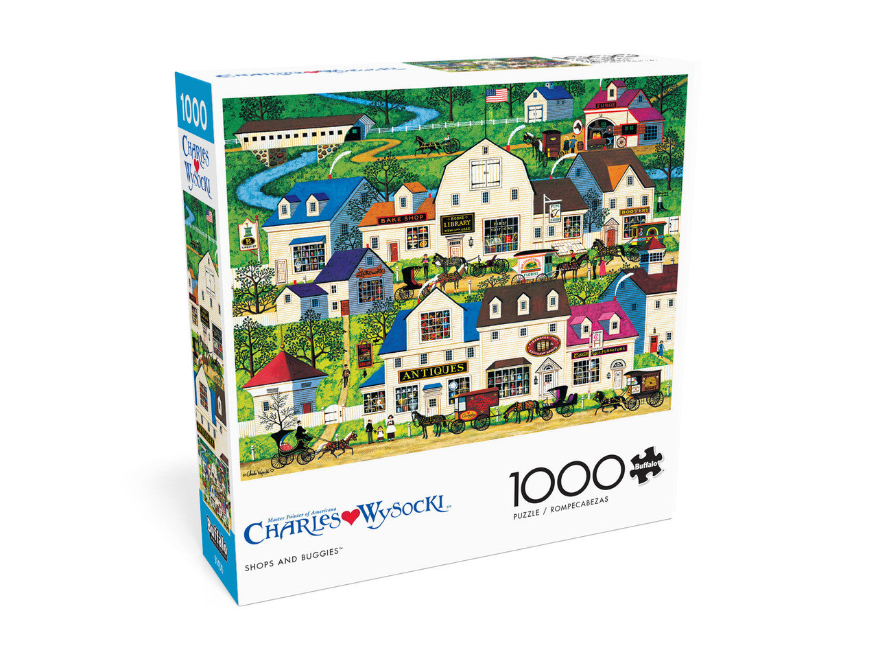 buffalo-games-charles-wysocki-shops-buggies-puzzle-1000-teile image 4