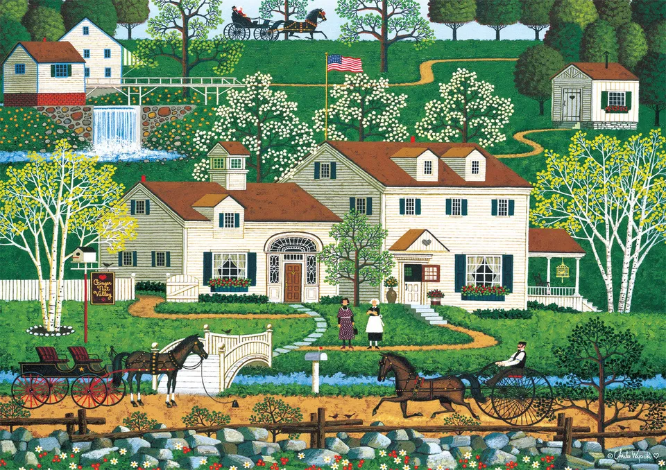 buffalo-games-wysocki-gingernut-valley-300-teile-puzzle-xl image 1