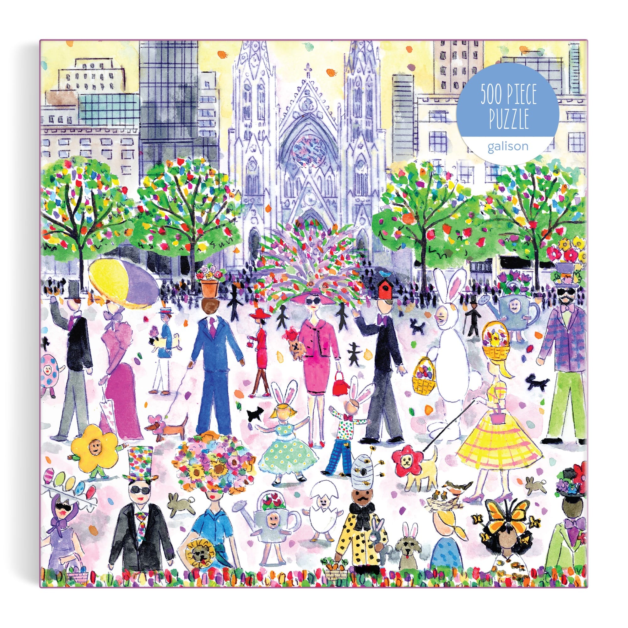 galison-easter-parade-500-teile-puzzle-fr-hling-quadrat image 2