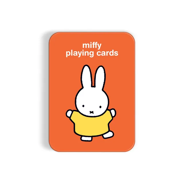 galison-miffy-spielkarten-kartenspiel-metalldose-standard image 1