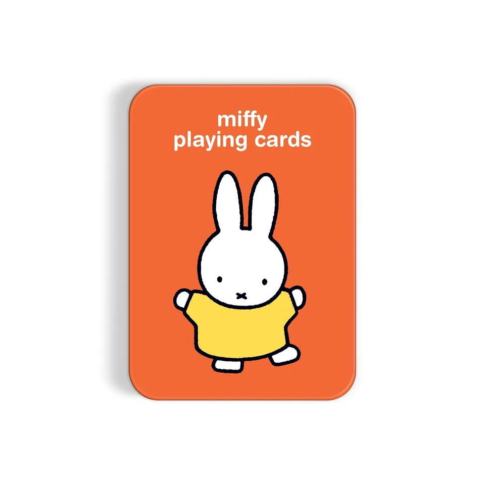 galison-miffy-spielkarten-kartenspiel-metalldose-standard image 1
